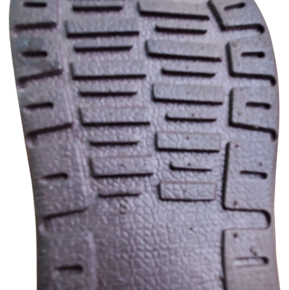 Kids Revo Blue and Orange Slide Sandals. SMALL - Picture 6 of 10